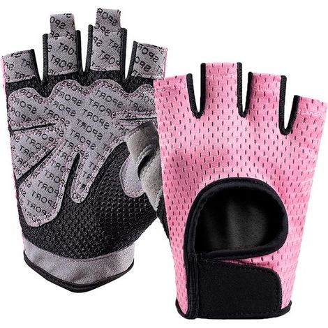 Gants de fitness unisexes sans doigts - respirants et offrant une protection complète de la paume - adaptés à l'haltérophilie - à la musculation (1/5)