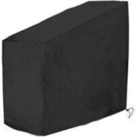 Bardusch-Housse de protection imperméable pour vélo d'appartement - 123 x 58 x 113/142 cm - Résistante à la poussière et au soleil - Pour vélo en plein air