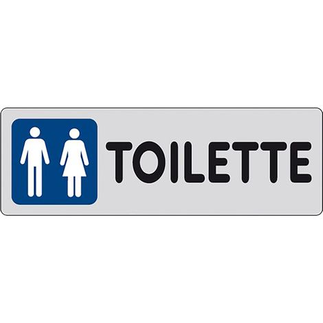 ETICHETTA SEGNALETICA TOILETTE wc bagno UOMINI/DONNE - EUROSIGNALS (1/2)