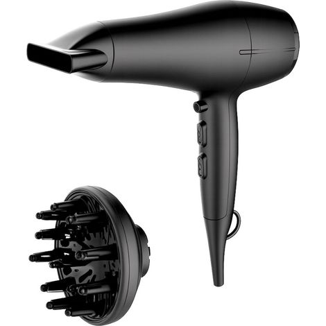 MEXX Sèche-cheveux Noir H8xl23xL26cm (1/5)