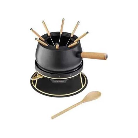 Lagrange Fondue Héritage negro cazo antiadherente 1,5 L (1/3)