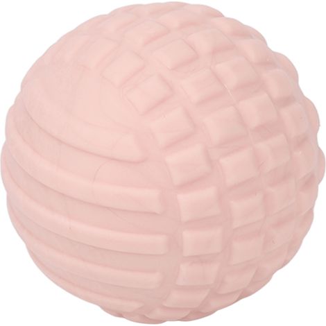 Balle de massage des pieds par points de pression, soulage le stress, douce pour la peau, idéale pour la fasciite plantaire et la relaxation musculaire (rose). (1/5)