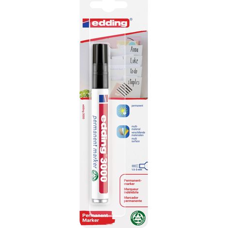 Edding 4-3000-1-1001 N/A N/A 1.5 - 3 mm 1 pc(s) (1/5)