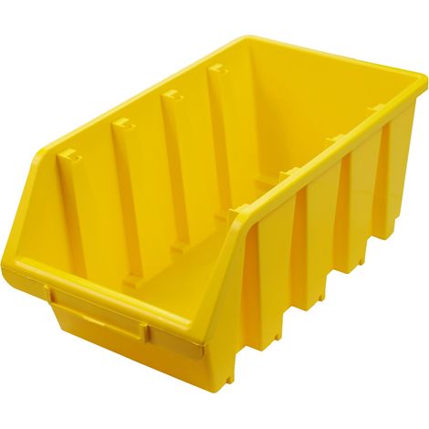 ADB Ergobox Gr. 4 gelb 204x340x155mm Sichtlagerkasten Stapelbox Schütte (1/4)