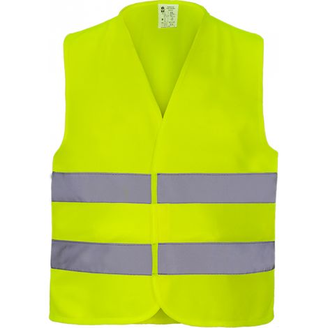 High Visibility Warnweste Gelb S