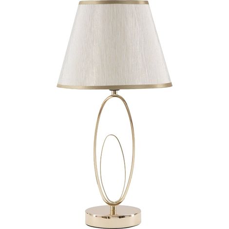 Lampe de table GLAM FLUSH, en métal, dorée, Ø 24x47 cm (1/5)