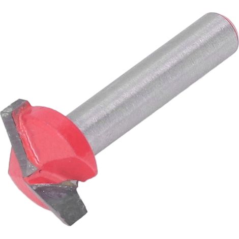 Fraise à rainurer en V à 150 degrés, queue ronde de 6 mm, outil de coupe pour le travail du bois en acier au carbone (1/5)