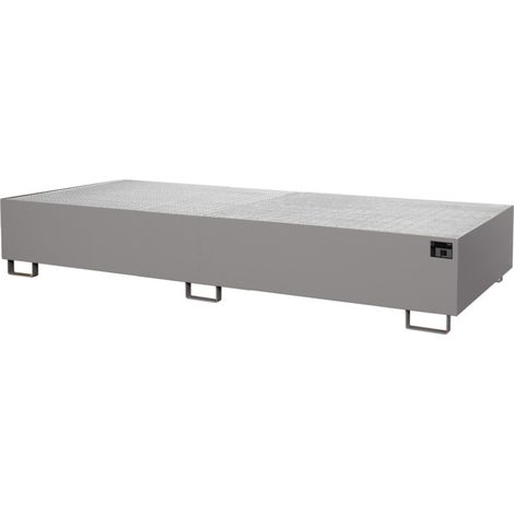 Bauer Südlohn Bac de rétention RW-GR 3300-3, laqué, gris souris