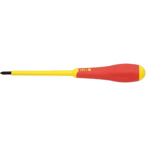 Tournevis Phillips® isolé 1000 V – Lame Chrome Vanadium Molybdène – Manche bimatière VDE-GS – MOB (1/5)