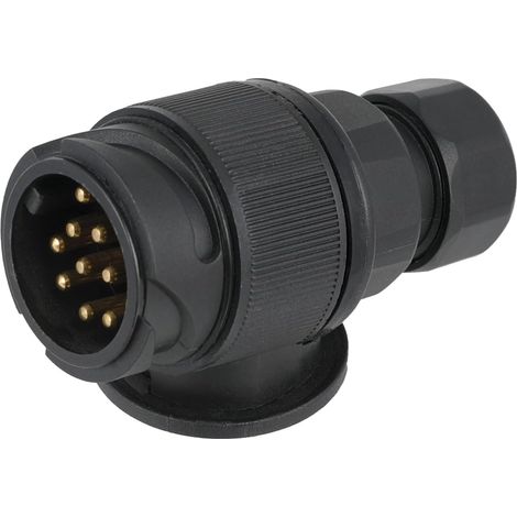Prise de remorque 13 broches, 12 V 13 pôles pour remorque, caravane, caravane, bateau (1/5)