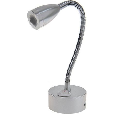 PROPLUS SURFACE MOUNTED SPOT 1 LED AVEC FLEXIBLE GOOSENECK 12 V 120LM Ø65 X 110-260 MM (1/5)