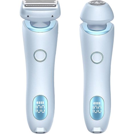 Rasoir électrique portable 2 en 1 Elegance, pour femmes, utilisation sur peau sèche ou humide, pour aisselles, parties intimes, jambes et bras. (1/5)
