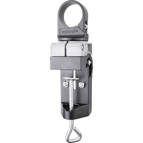 Wolfcraft Kombihalter für Bohrmaschine Bohrmaschinenhalter Halterung (1/2)