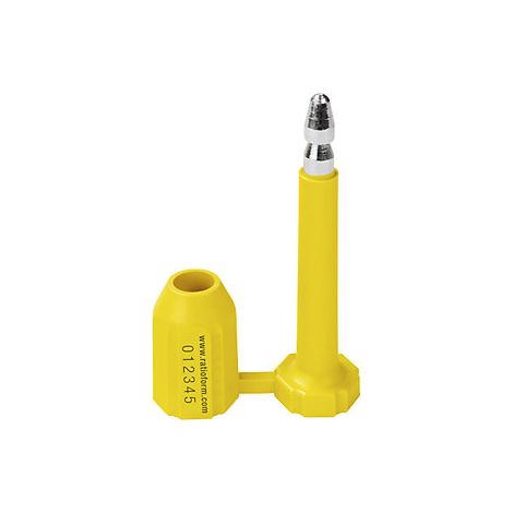 ratioform  Sigillo per container  giallo  conf da 10 pz 