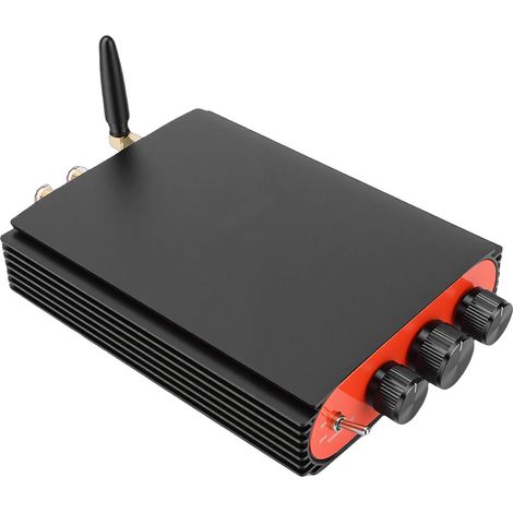 Amplificateur stéréo 2 canaux 600W puce TPA3255 DSP Bluetooth 5.3 HiFi multi-entrées prise UE (1/5)