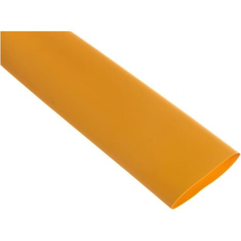 Tubo termorretr谩ctil de pared delgada, secciones de 1 m, CR 38.1/19.1 amarillo, 427595