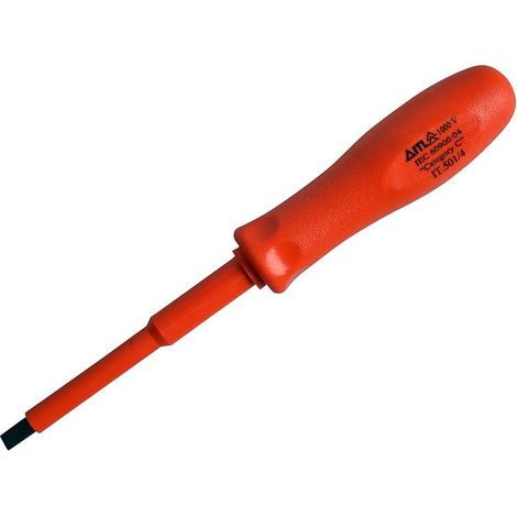 Insulated Engineers Screwdriver 100Mm X 6.5Mm (1/3)