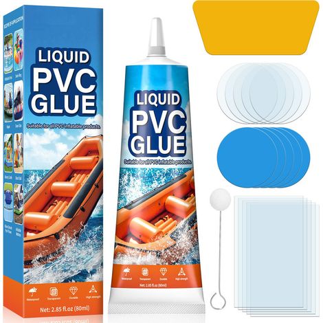 ZHIJIA PREMIUM Colle de réparation PVC étanche 80ml pour articles gonflables et équipements (1/4)