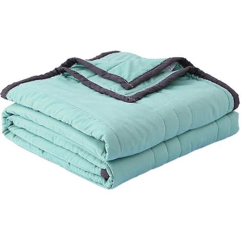 Couette d'été rafraîchissante pour les personnes qui ont chaud et qui transpirent la nuit, couette rafraîchissante double face à effet froid. (1/5)