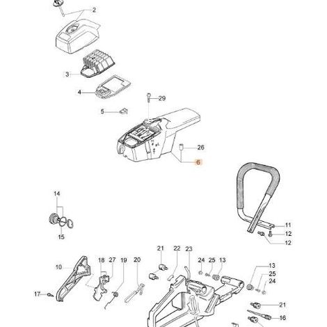 COUVERCLE DE CYLINDRE D'ORIGINE EMAK 50200012AR