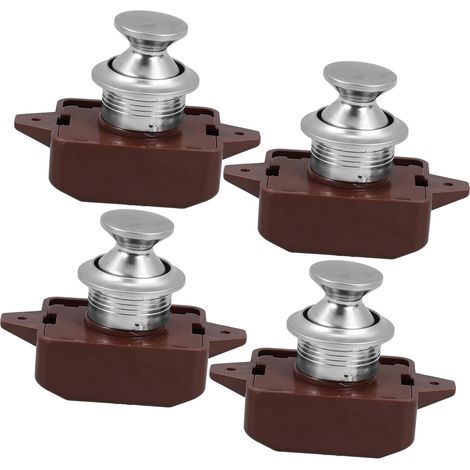 jojofuny Lot de 4 verrous de poignée pour camping, car, camions (1/5)