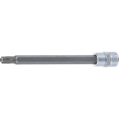 BGS Bit-inserto  lunghezza 100  mm azionamento  quadro interno  6,3 mm  (1/4")  profilo T  (per Torx)  con foro  T30 -  4203 (1/2)