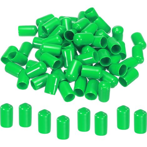 Caoutchouc Fin Capuchons Couvercle PVC Vinyle Vis Filetage (1/4)