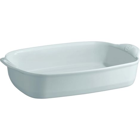 Plat Rectangulaire Ultime – Pour 6 à 8 Personnes – Céramique Haute Résistance – Cuisson Homogène et Service du Four à la Table – Coloris Écume – Fabriqué en France (1/5)