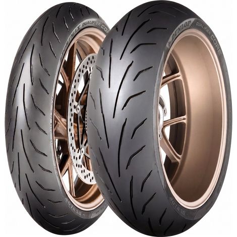 Pneumatico posteriore Dunlop Qualifier CORE 190/55ZR17 190/55-17 15-42/2024 TL