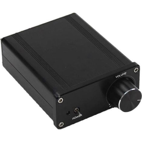 TDA7498E 2.0 Fertigverstärkerplatine, leistungsstarker Hi-Fi-Digitalverstärker mit Gehäuse aus Aluminiumlegierung (1/5)