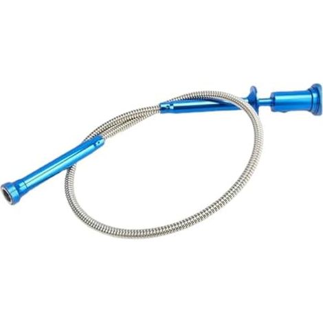 Outil à 4 Griffes Design Pliable de Ramassage Magnétique Flexible en Alliage Lumière LED pour Réparations Automobiles et Tâches Bureau - (1/5)