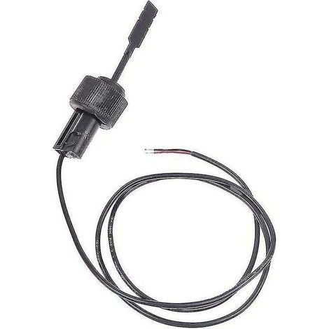 Black paddle flow switch with internal thread, connection flow sensor for heat pumps, water heaters, air conditioners, durable (1/4)