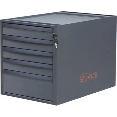 Beta C58CSH/A 5C Cassettiera per banchi componibili C58BC con 5 cassetti (1/3)