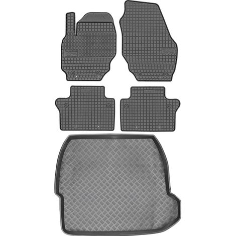 Volvo S80 II Limousine (2006–2016) – SET: Gummifußmatten + Kofferraummatte (1/5)
