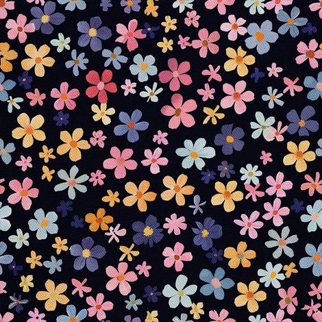 Tela decorativa para exteriores Oxford - Motivo de flores I DX5145 (1/5)