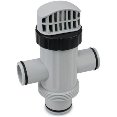 Ede Valve de piston de tuyau de piscine pour Intex 11872 Valve de piston de tuyau à double fente de remplacement pour piscines hors sol et entretien de pompe de piscine (1/5)