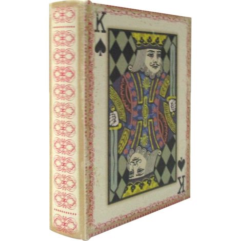Signes Grimalt Cajas De Libro Decoracion  Caja Libro Carta Poker Cajas Libro Blanco 14x10x3cm 34345