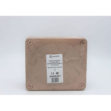 Boite de dérivation étanche FLEX A RAY, 175 x 150 x 80mm