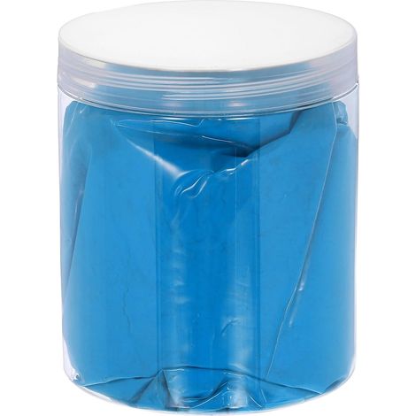 Poudre d'oxyde de fer pigment pour béton maille 325 28,2 oz (800 g) pigment pour joint d'oxyde de fer pour peinture de carrelage pastel béton ciment, bleu denim (1/5)