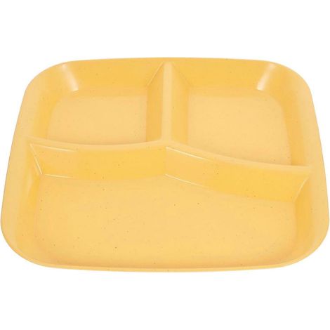 Plateau à 3 compartiments pour accompagnements, cadeaux du Père Noël, assiette compartimentée, etc. (1/5)