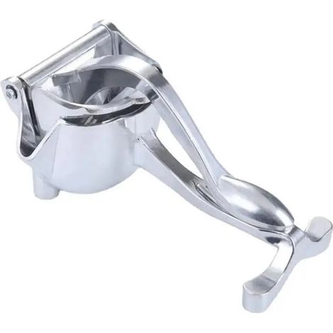 Manuelle Saftpresse (400 ml) – Kompakte Zitronenpresse aus Aluminium, leistungsstark und leicht (740 g)