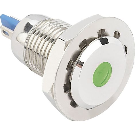 TRU COMPONENTS 149497 LED-Signalleuchte Grün 24 V/DC, 24 V/AC