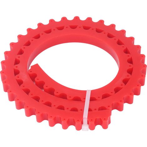 Brouilles Profilées Entraînées par équipement 16 Mm Guide incurvé Flexible Bandes Profilées 1 M, Type de Chaîne à Dents apté aux Bandes de Travail du Bois de Travail du Bois (1/5)