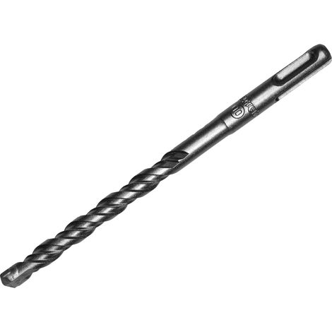 Starrett SDS Plus 2-Point Hammer Drill Bit, 10 x 160mm, Heavy-Duty Tungsten Carbide Tip