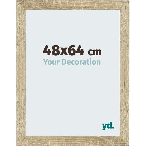 Cadre Puzzle 48x64 cm - Chêne Sonoma - MDF - Mura. (1/5)