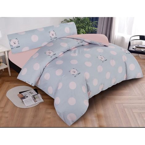Juego de Funda Nordica para Cama 100% Microfibra de Poliester Suave - Funda Edredónes, Bajera y Funda de Almohada Cama 90 150x220, 135 220x220, 150 220x240, 180 240x260 cm (1/5)