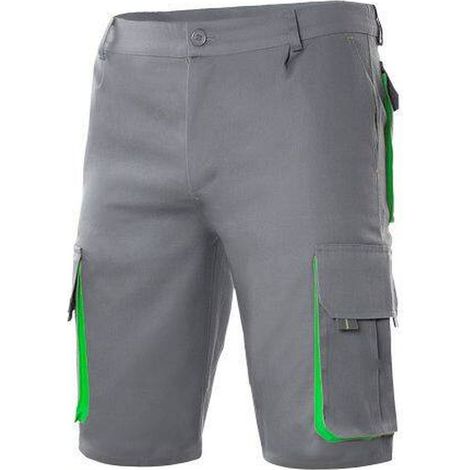 Bermuda da lavoro Velilla 103007 - 34 (EU) - Grigio/Verde