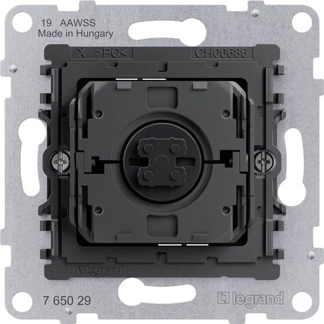 LEGRAND, SEANO 765029 INSERT D'INTERRUPTEUR DE VOLET ROULANT, SYSTÈME À 3 BOUTONS, POUR CONNEXION DIRECTE AU MOTEUR DE VOLET ROU (1/2)