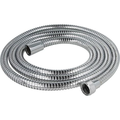 Flessibile Doccia Conico Antitorsione "Silver Metallic" 1/2" - 1/2" 150 Cm (1/5)