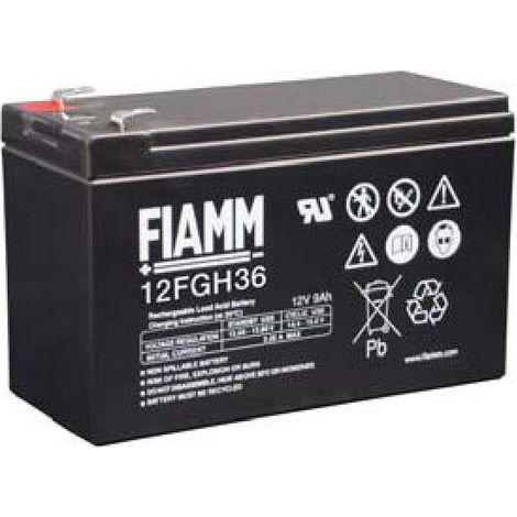 Batteria Al Piombo Fiamm 12V 9Ah(Per Ups) ( FIAMM cod. 12FGH36 )